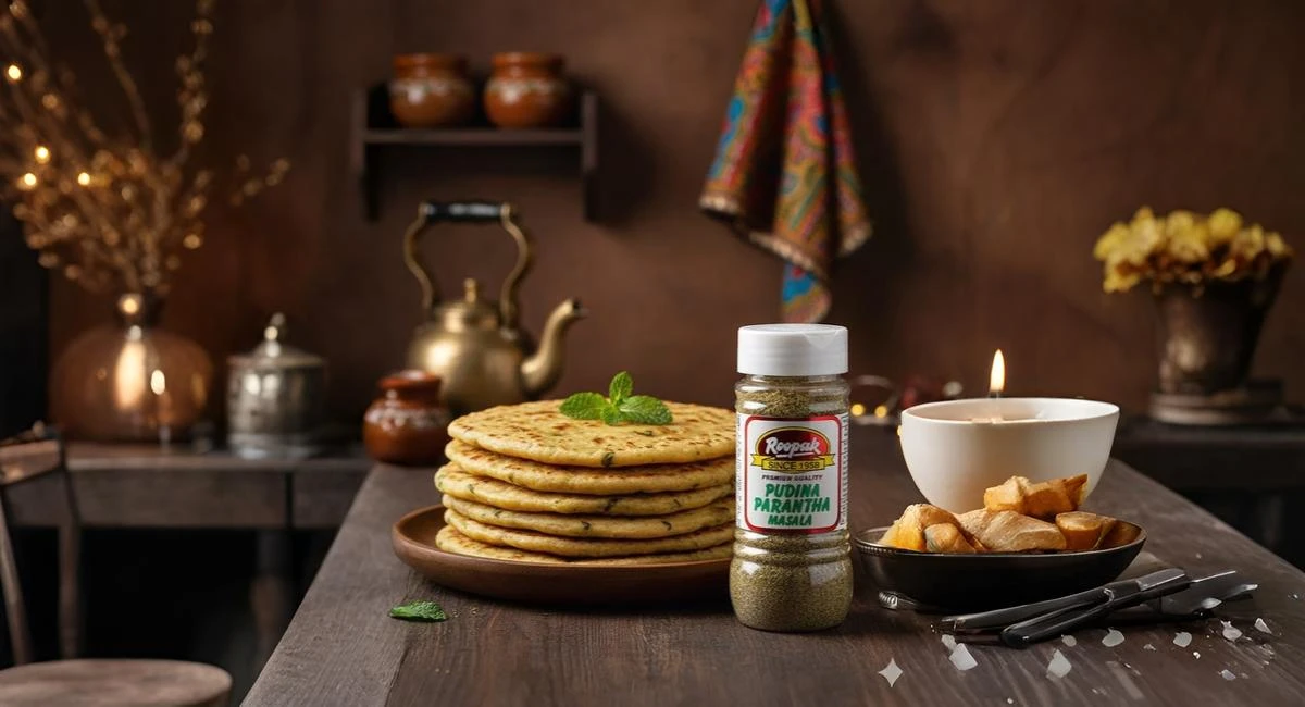 Pudina Paratha Recipe